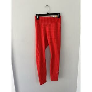 Nike One Luxe women's mid-rise 7/8 Red leggings (size small), new with tags
